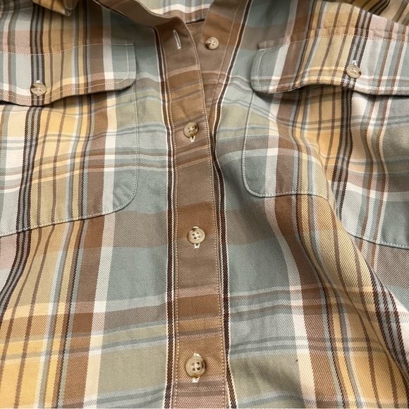 Lauren Ralph Lauren Plaid Button Up shirt , Sz S - Picture 8 of 9